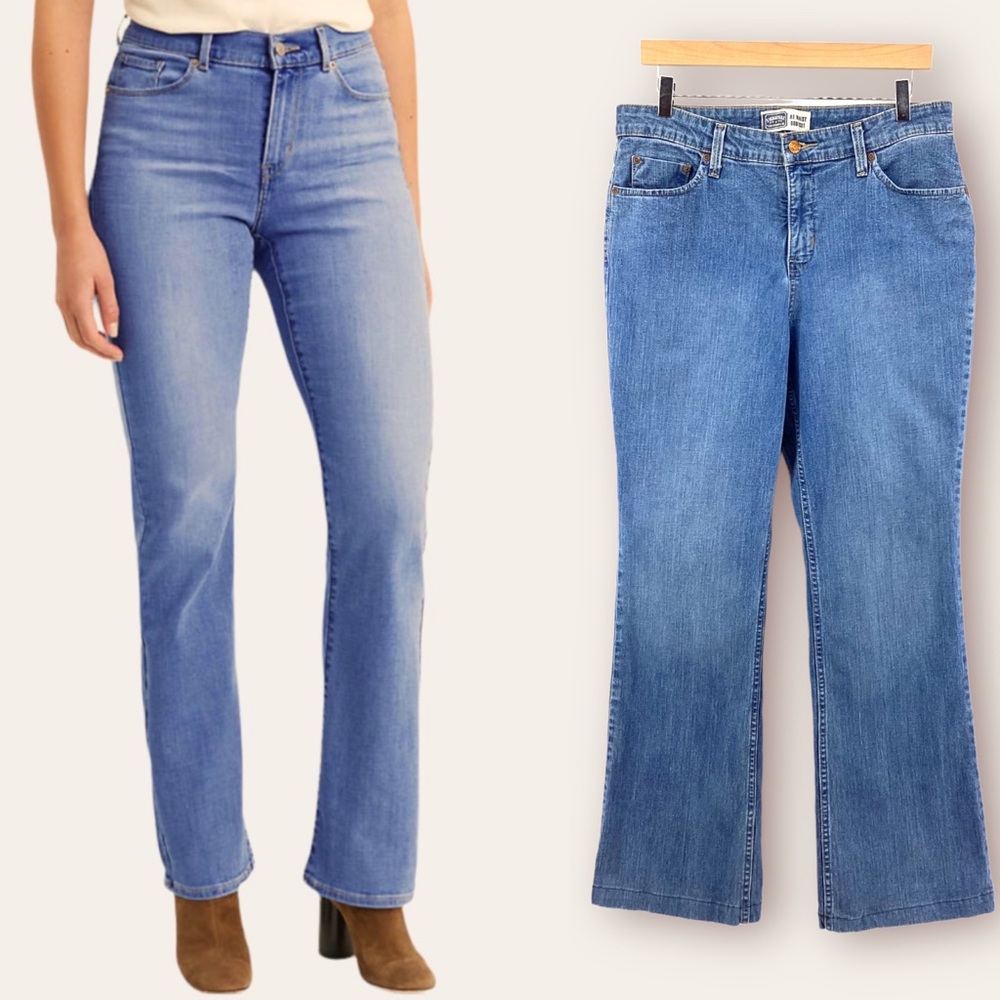 LEVIS SIGNATURE AT WAIST BOOTCUT JEANS